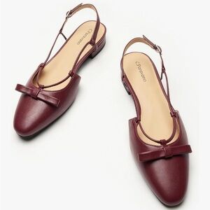 C.Paravano Women's Slingback Dress Shoes | Slingback Flats for women